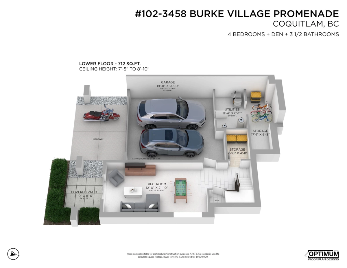 Fitness Center Photo Near 102 3458 Burke Village Promenade, Coquitlam, BC