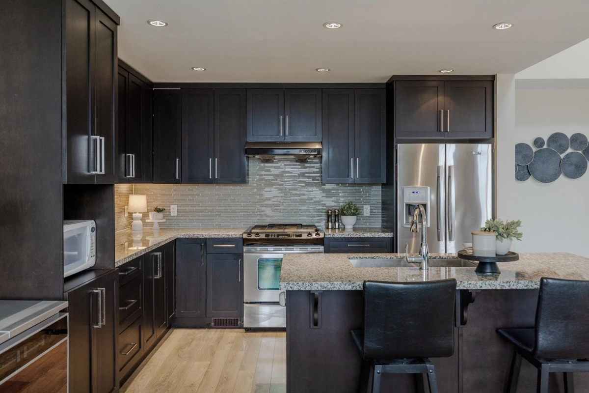 Kitchen Photo of 102 3458 Burke Village Promenade, Coquitlam, BC