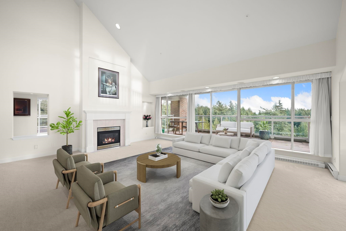 Kitchen Island Photo of 1700 5615 Hampton Place, Vancouver, BC