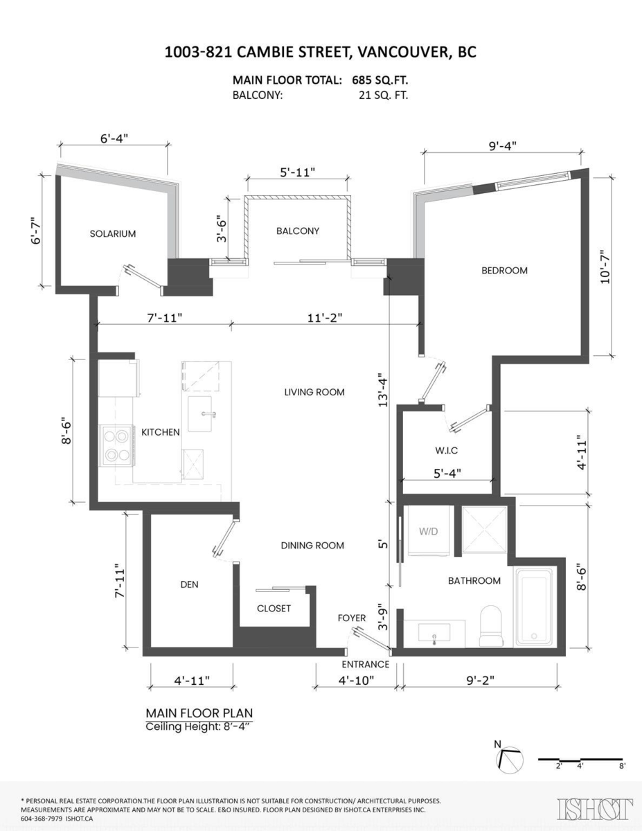 Garden / Landscaping Photo of 1003 821 Cambie Street, Vancouver, BC