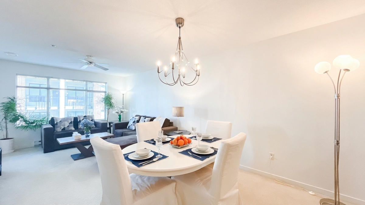 Dining Area Photo of 228 9288 Odlin Road, Richmond, BC