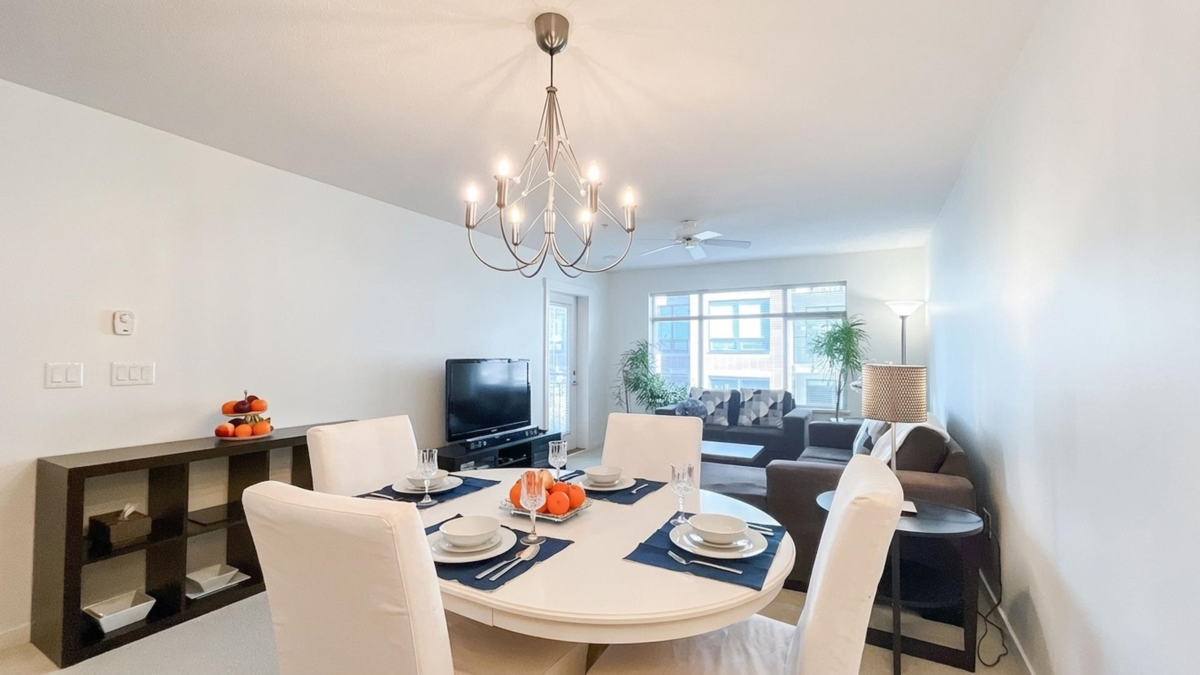 Family Room Photo of 228 9288 Odlin Road, Richmond, BC