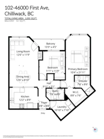 102 46000 First Avenue, Chilliwack, BC, Chilliwack — Apartment/Condo for sale
