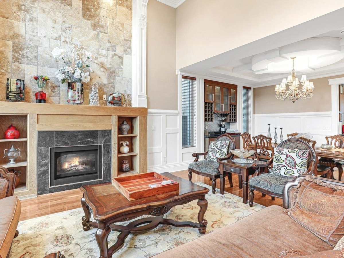 Living Room Photo of 8260 Gilbert Road, Richmond, BC