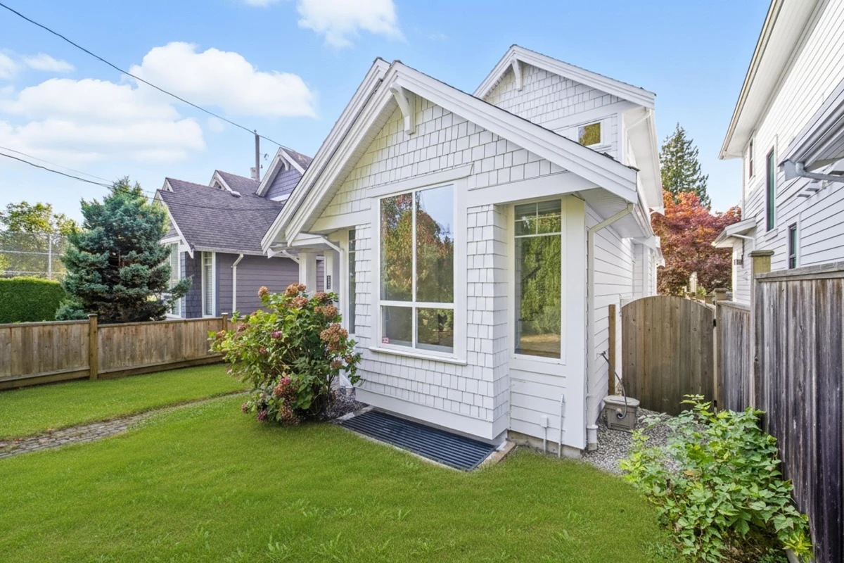 Exterior Rear Photo of 2411 George Street, North Vancouver, BC