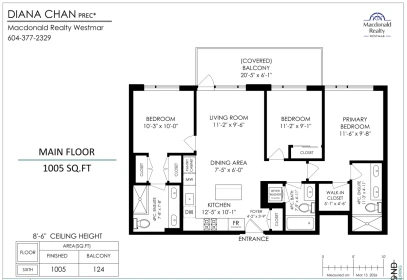 Primary Bedroom Photo of 623 5233 Gilbert Road, Richmond, BC