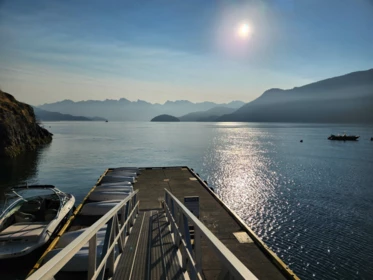 Aerial View of 304 Esplanade Road, Keats Island, BC