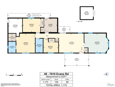 Aerial View of 49 7610 Evans Road, Chilliwack, BC