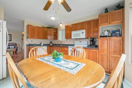 Breakfast Nook Photo of 49 7610 Evans Road, Chilliwack, BC