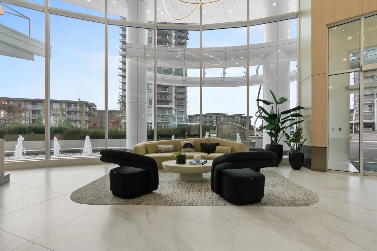 Living Room Photo of 401 7728 Park Crescent, Burnaby, BC