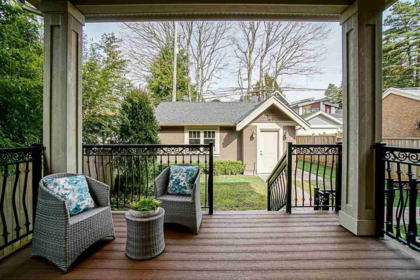 Aerial View of 3759 W 31st Avenue, Vancouver, BC