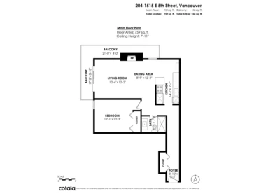 Loft / Bonus Room Photo of 204 1515 E 5th Avenue, Vancouver, BC