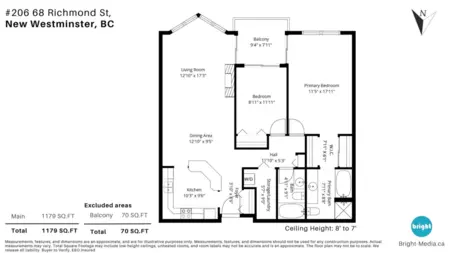 Street View Photo of 206 68 Richmond Street, New Westminster, BC