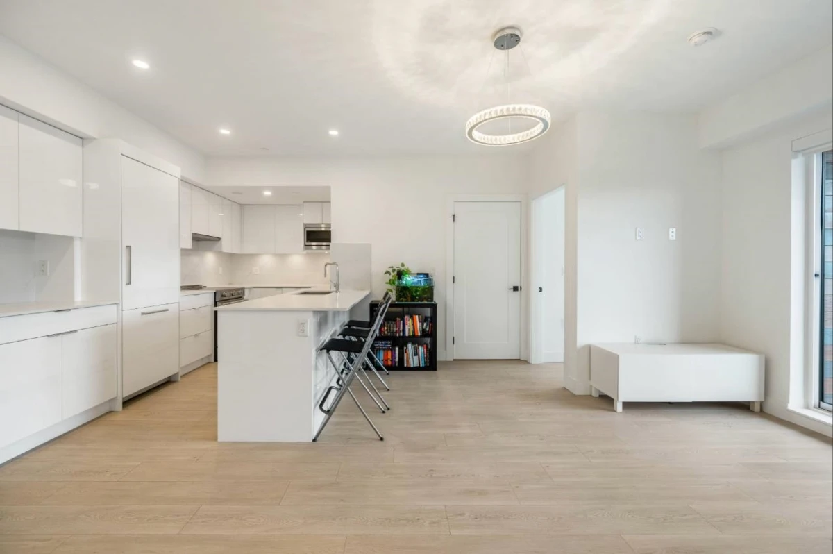 Living Room Photo of 601 5399 Joyce Street, Vancouver, BC