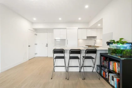 Kitchen Island Photo of 601 5399 Joyce Street, Vancouver, BC