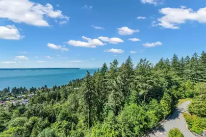 Aerial View of 1102 3355 Cypress Place, West Vancouver, BC