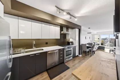 Kitchen Photo of 506 2888 E 2nd Avenue, Vancouver, BC