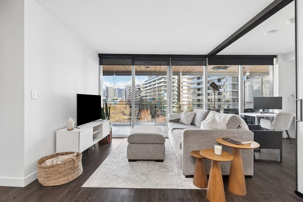 Living Room Photo of 507 1768 Cook Street, Vancouver, BC