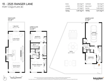 Playground / Recreational Area Near 13 2325 Ranger Lane, Port Coquitlam, BC