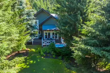 Backyard Photo of 7313 Fitzsimmons Road South, Whistler, BC