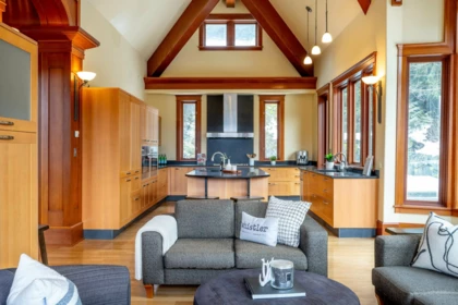 Kitchen Island Photo of 3833 Sunridge Drive, Whistler, BC