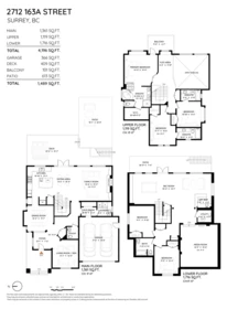 Hallway Photo of 2712 163a Street, Surrey, BC