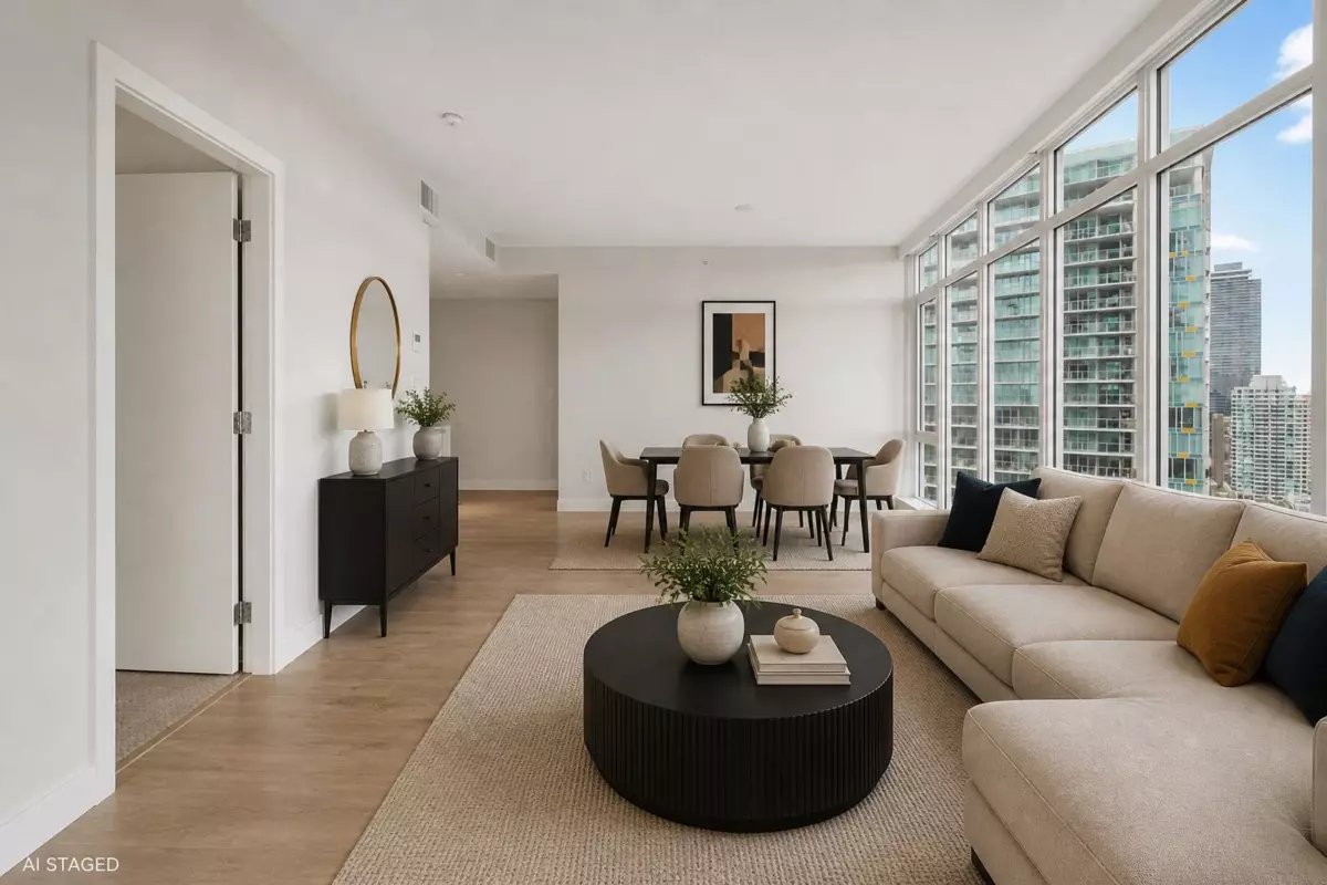 Living Room Photo of 2202 1788 Gilmore Avenue, Burnaby, BC