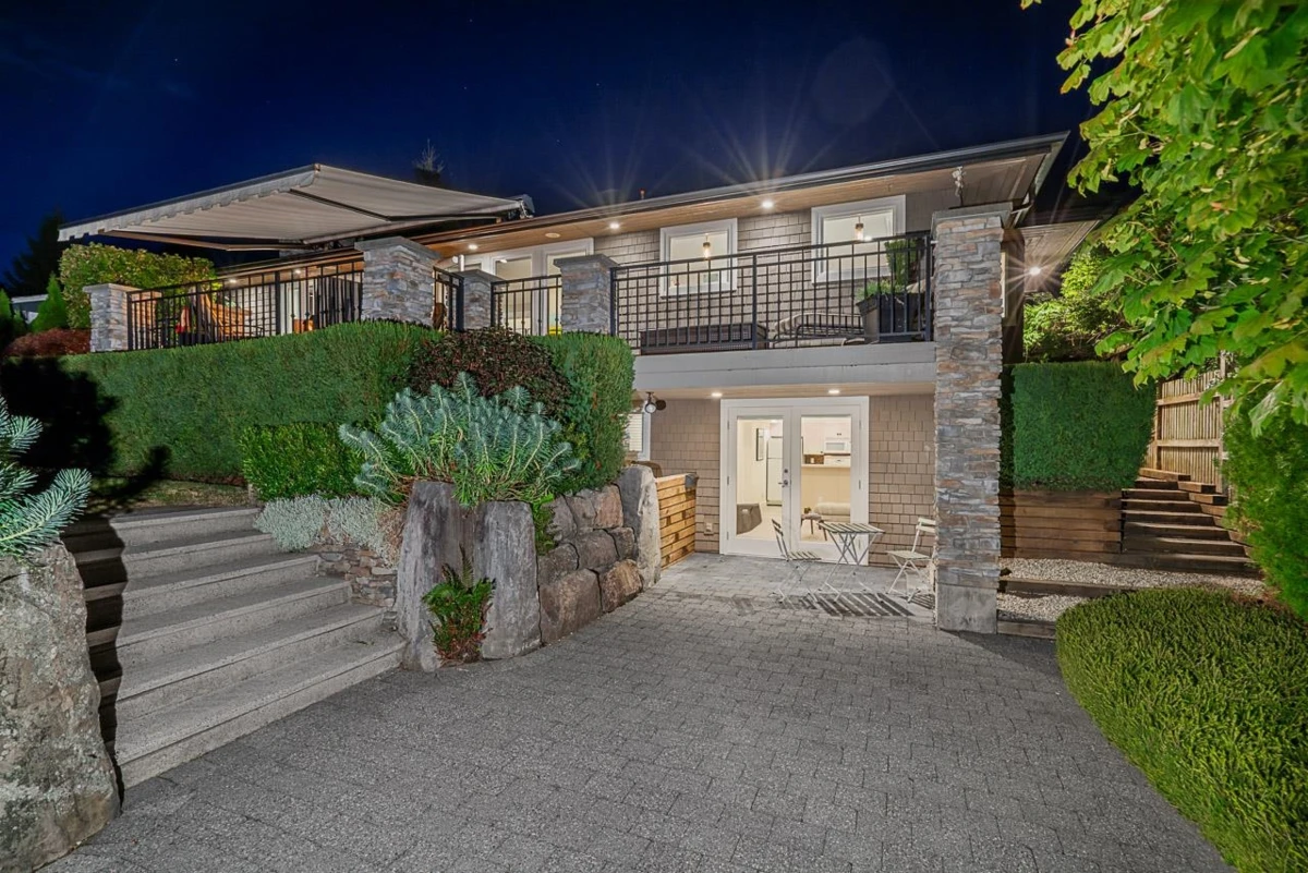 Exterior Rear Photo of 1425 Palmerston Avenue, West Vancouver, BC