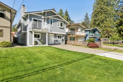 Aerial View of 1678 Dempsey Road, North Vancouver, BC