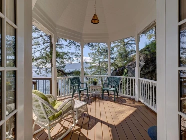 Basement Recreation Room Photo of 890 The Grove Road, Gambier Island, BC