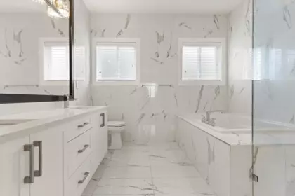 Powder Room Photo of 63 50778 Ledgestone Place, Chilliwack, BC