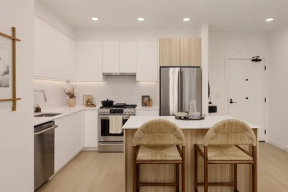 Kitchen Island Photo of 413 2450 Garden Drive, Vancouver, BC