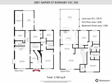 Front Yard Photo of 3881 Napier Street, Burnaby, BC