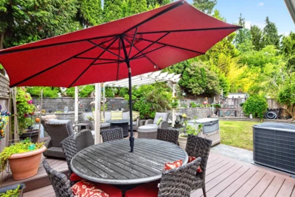 Backyard Photo of 2411 Magellan Court, Coquitlam, BC