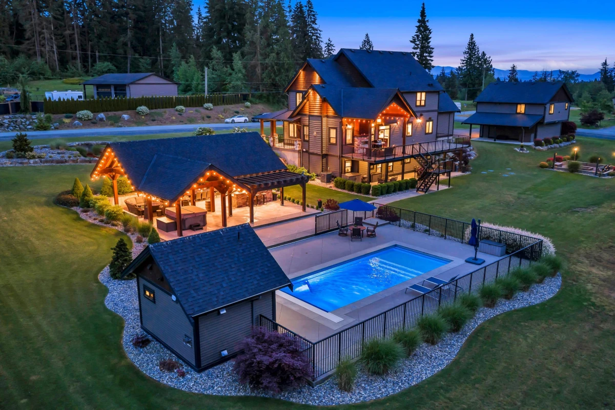 Exterior Rear Photo of 9705 Verchere Street, Mission, BC