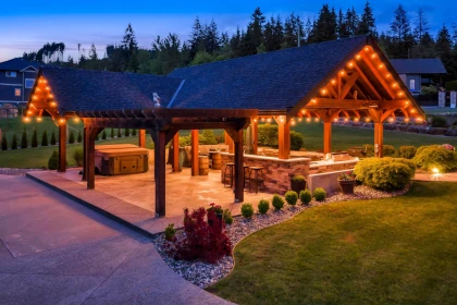 Hot Tub / Spa Photo of 9705 Verchere Street, Mission, BC