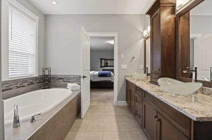 Powder Room Photo of 9705 Verchere Street, Mission, BC