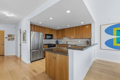 Breakfast Nook Photo of 1303 1428 W 6th Avenue, Vancouver, BC