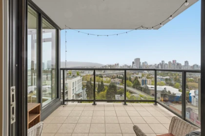 Outdoor Deck Photo of 1303 1428 W 6th Avenue, Vancouver, BC