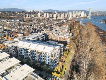 Outdoor Deck Photo of 303 300 Salter Street, New Westminster, BC