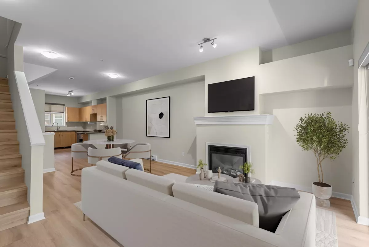 Family Room Photo of 99 935 Ewen Avenue, New Westminster, BC