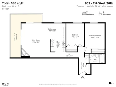 Garden / Landscaping Photo of 202 134 W 20th Street, North Vancouver, BC