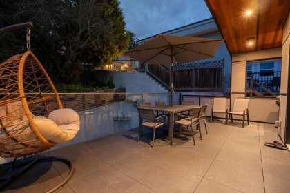 Aerial View of 14857 Buena Vista Avenue, White Rock, BC