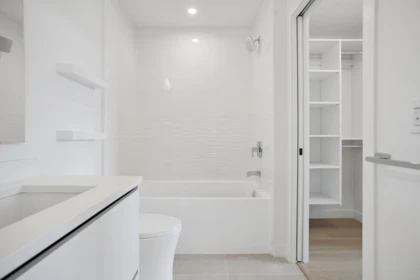 Basement Recreation Room Photo of 208 8398 Oak Street, Vancouver, BC