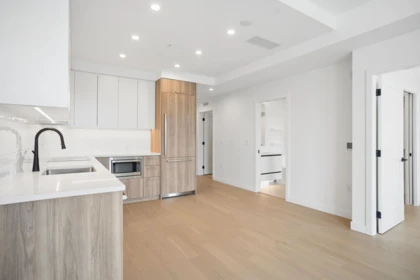 Kitchen Island Photo of 208 8398 Oak Street, Vancouver, BC