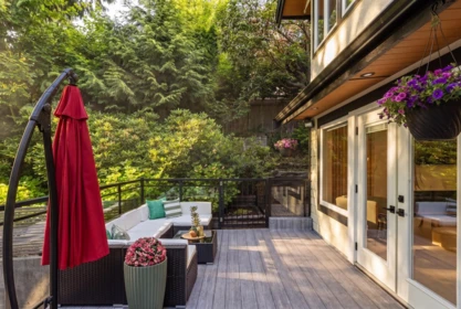 Outdoor Deck Photo of 4283 Capilano Road, North Vancouver, BC