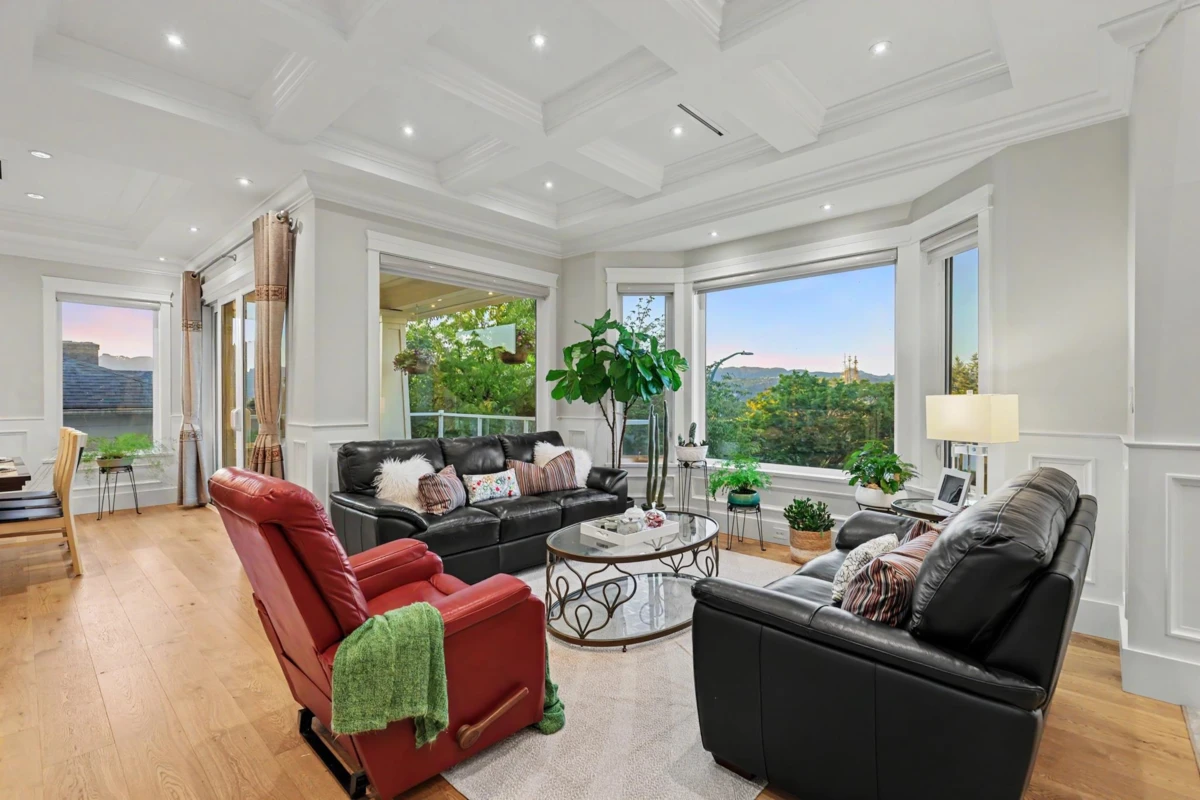 Living Room Photo of 5635 Oakglen Drive, Burnaby, BC