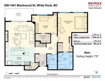 Outdoor Patio Photo of 208 1441 Blackwood Street, White Rock, BC