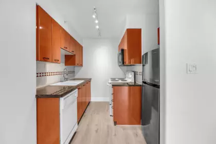 Kitchen Photo of 403 1818 W 6th Avenue, Vancouver, BC