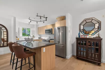 Kitchen Island Photo of 209 8717 160 Street, Surrey, BC